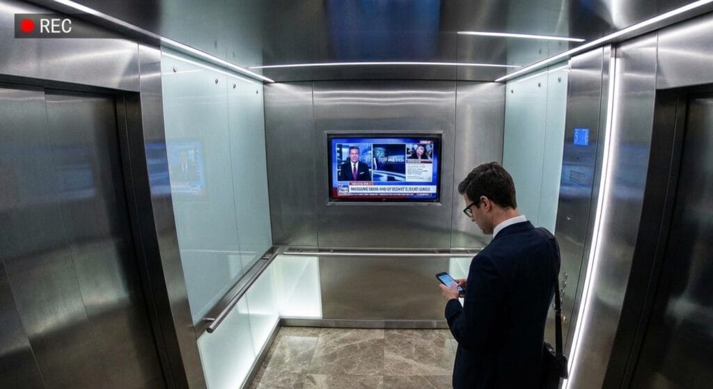 Ліфтавы падарожны кабель CAT6 для IP-камеры