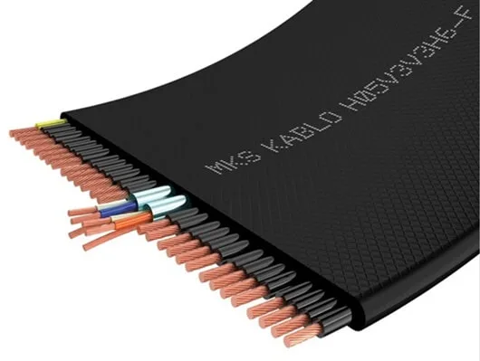 32-жыльныя экранаваныя кабелі для ліфтаў