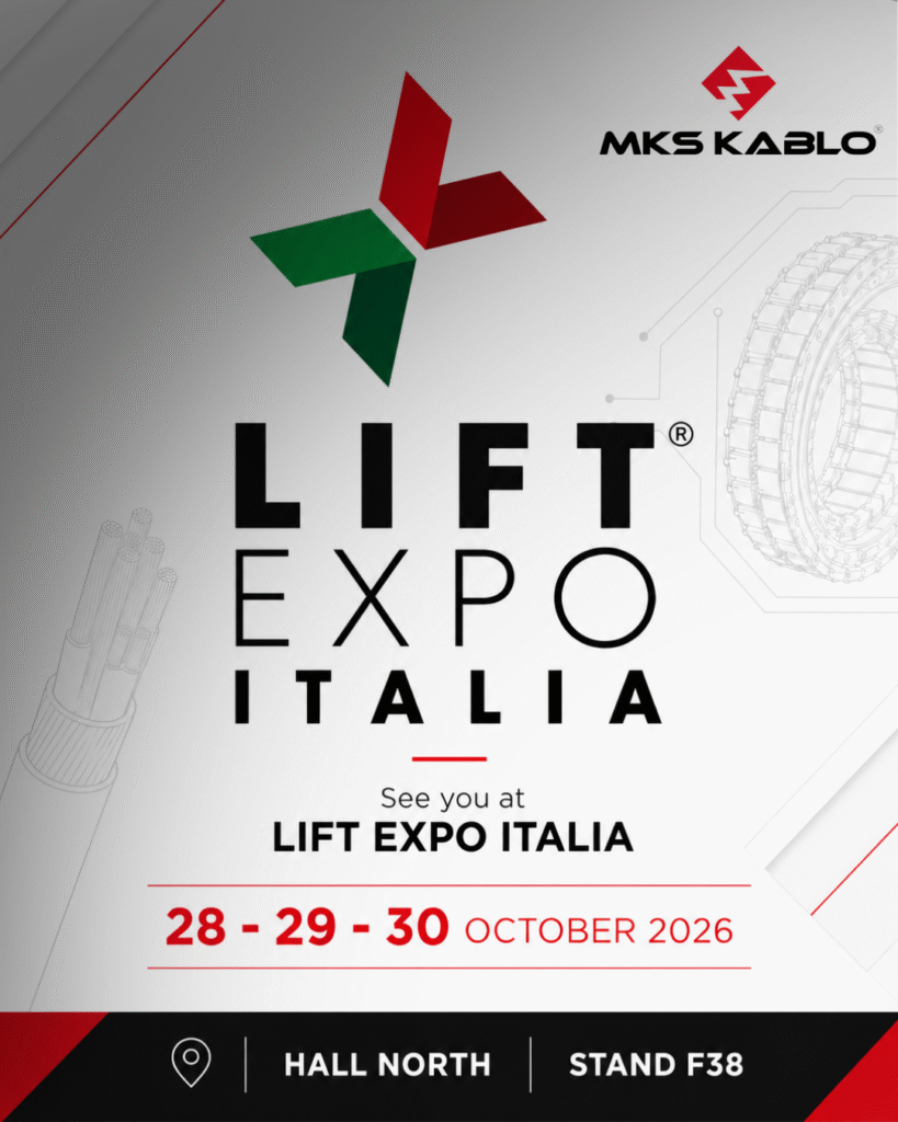 Meet MKS KABLO at Lift Expo Italia 2026 LIFT EXPO ITALIA 2026